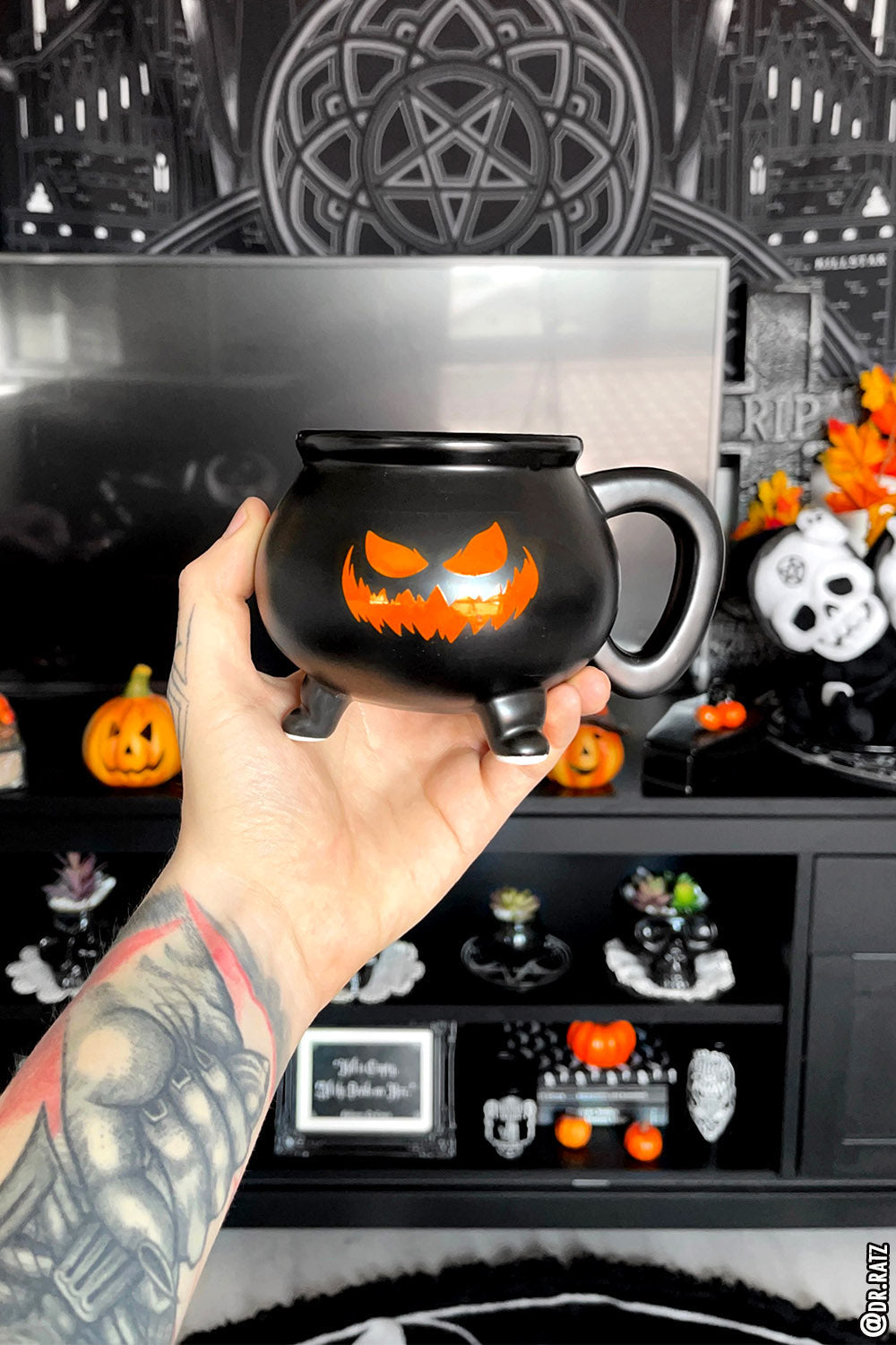 Halloween Fiend Cauldron Mug