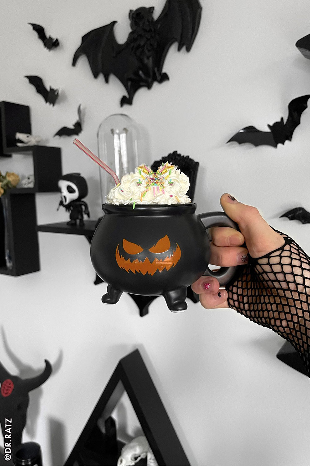 Halloween Fiend Cauldron Mug