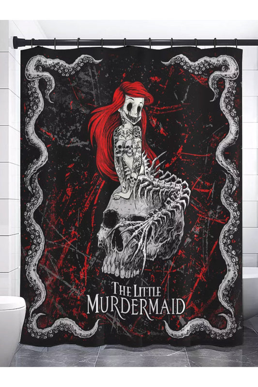 Little Murdermaid Shower Curtain