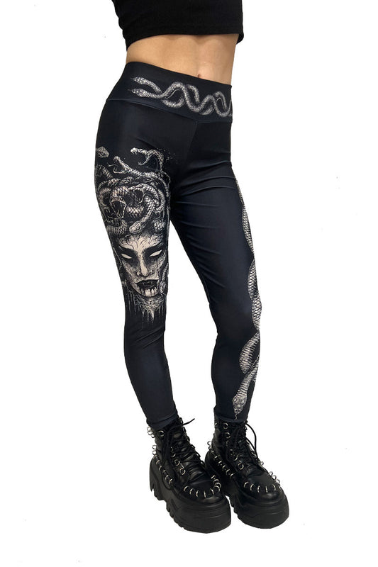 Heavy Metal Medusa Leggings