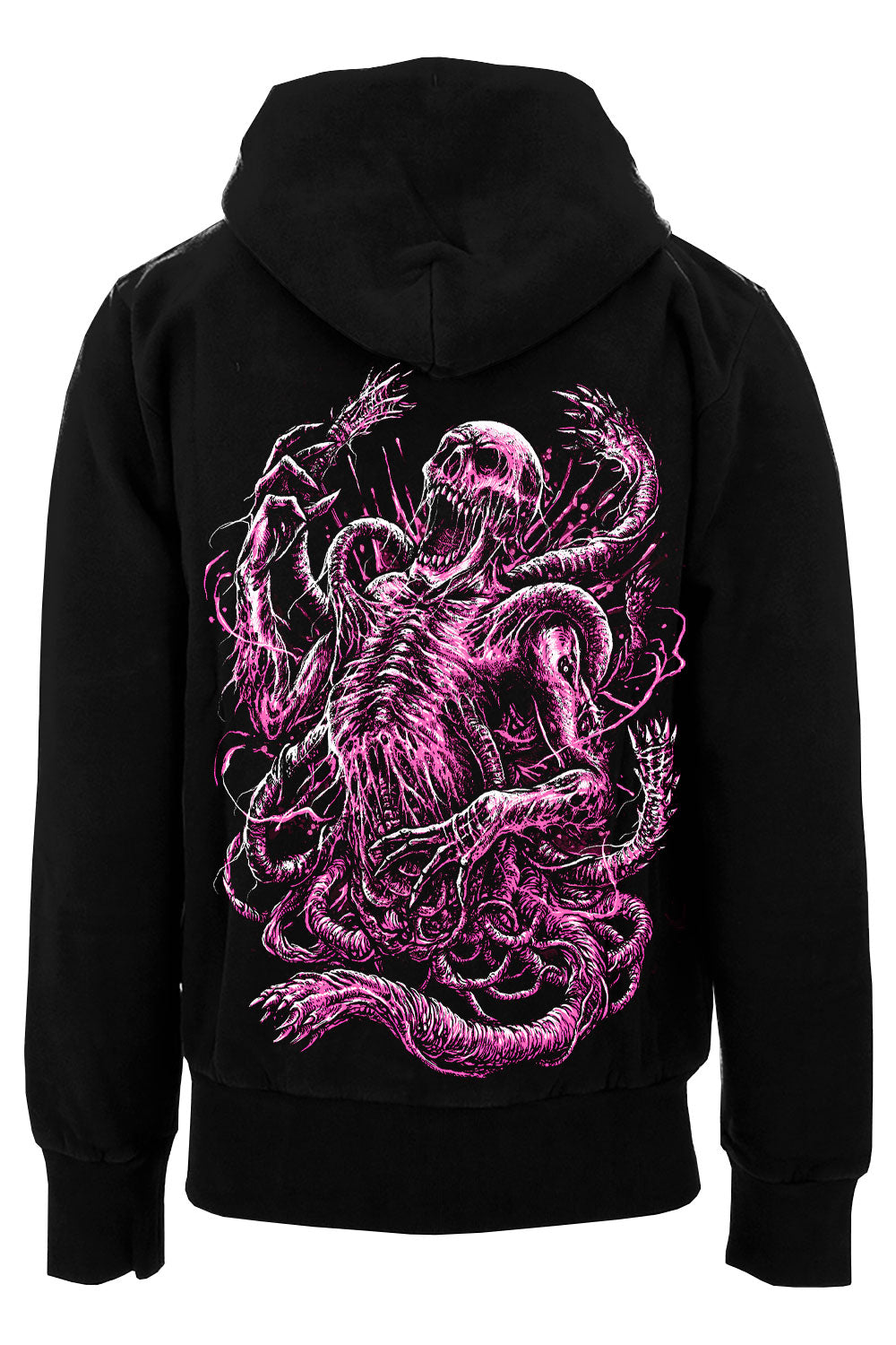 pink zombie hoodie