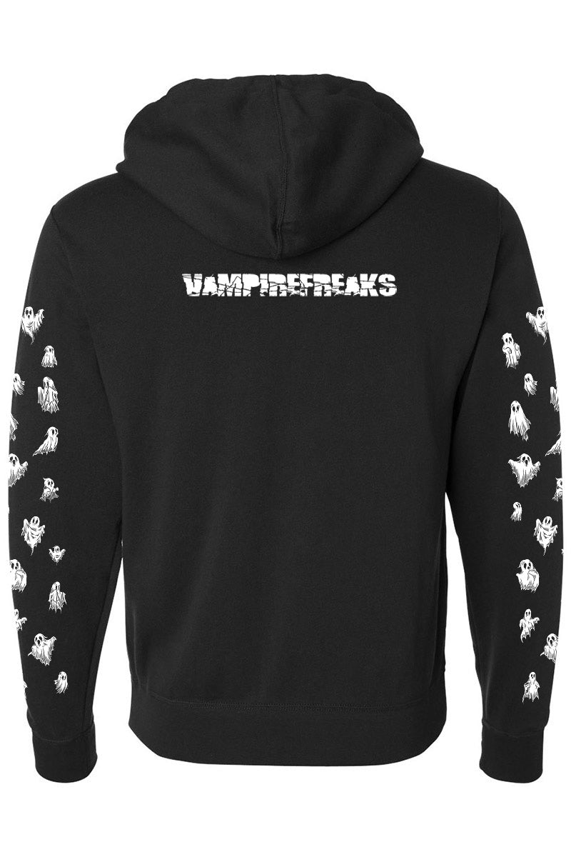Pumpkin Reaper Hoodie [Ghost Sleeves] [Zipper or Pullover]