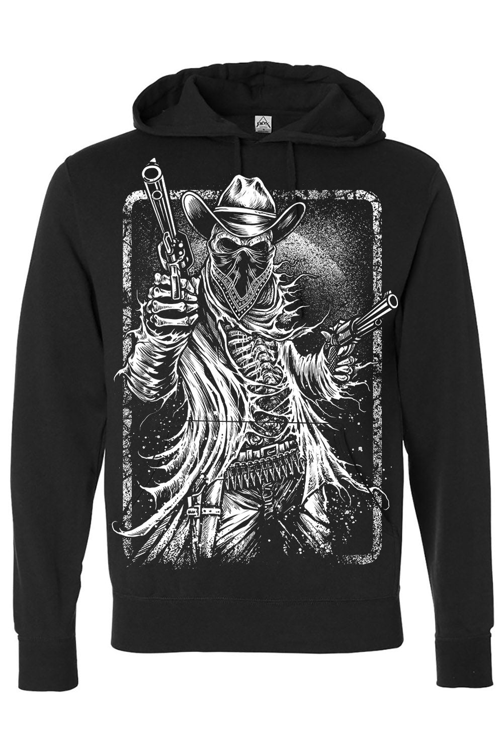 Western Goth Cowboy Hoodie [Zipper or Pullover]