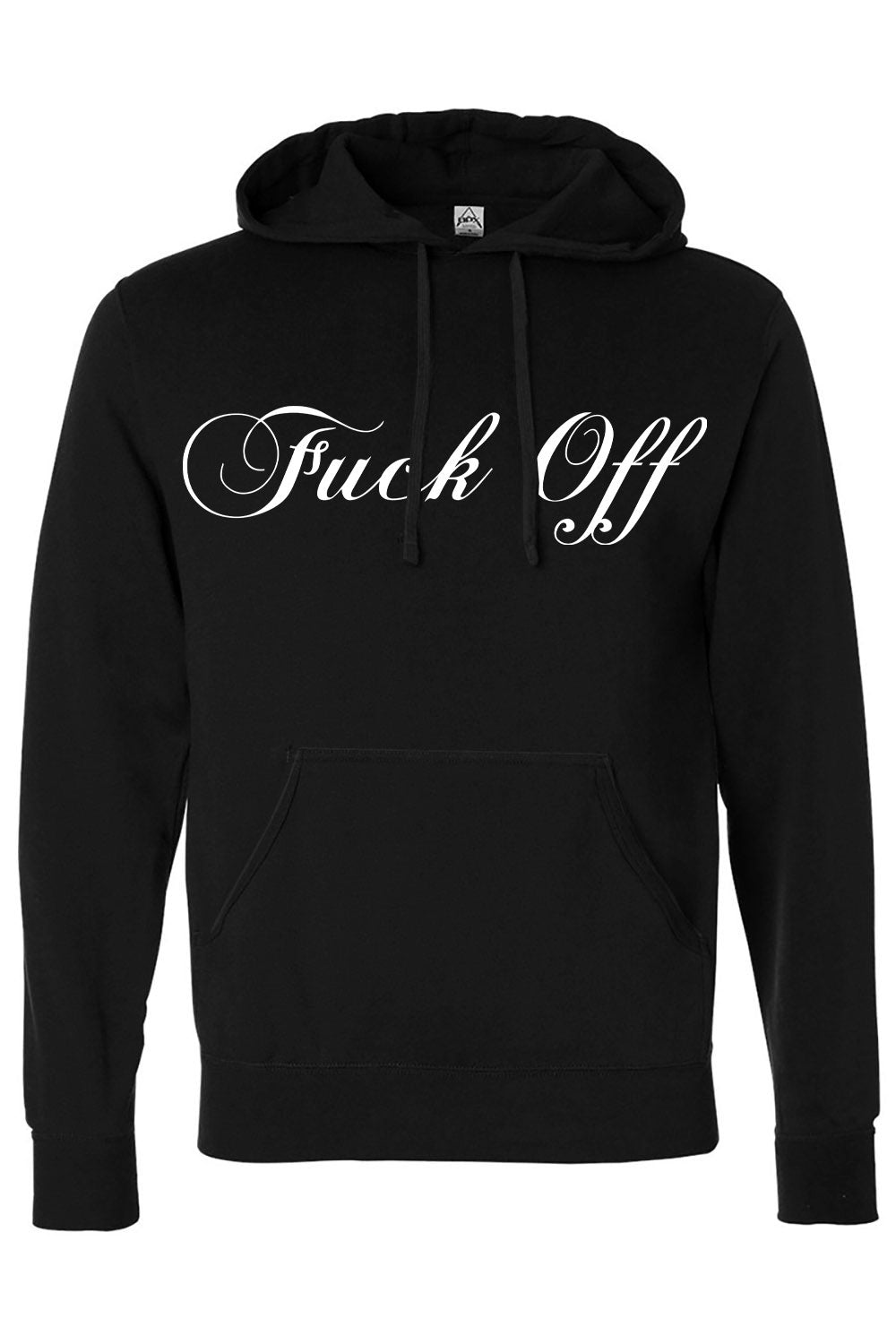 mens punk black hoodie