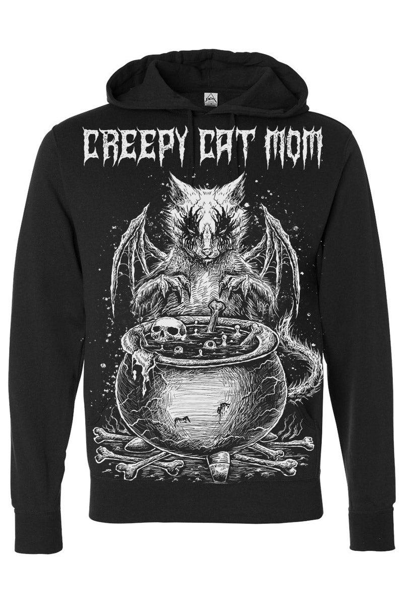 VampireFreaks Conjuring Cat Hoodie [Zipper or Pullover] - VampireFreaks