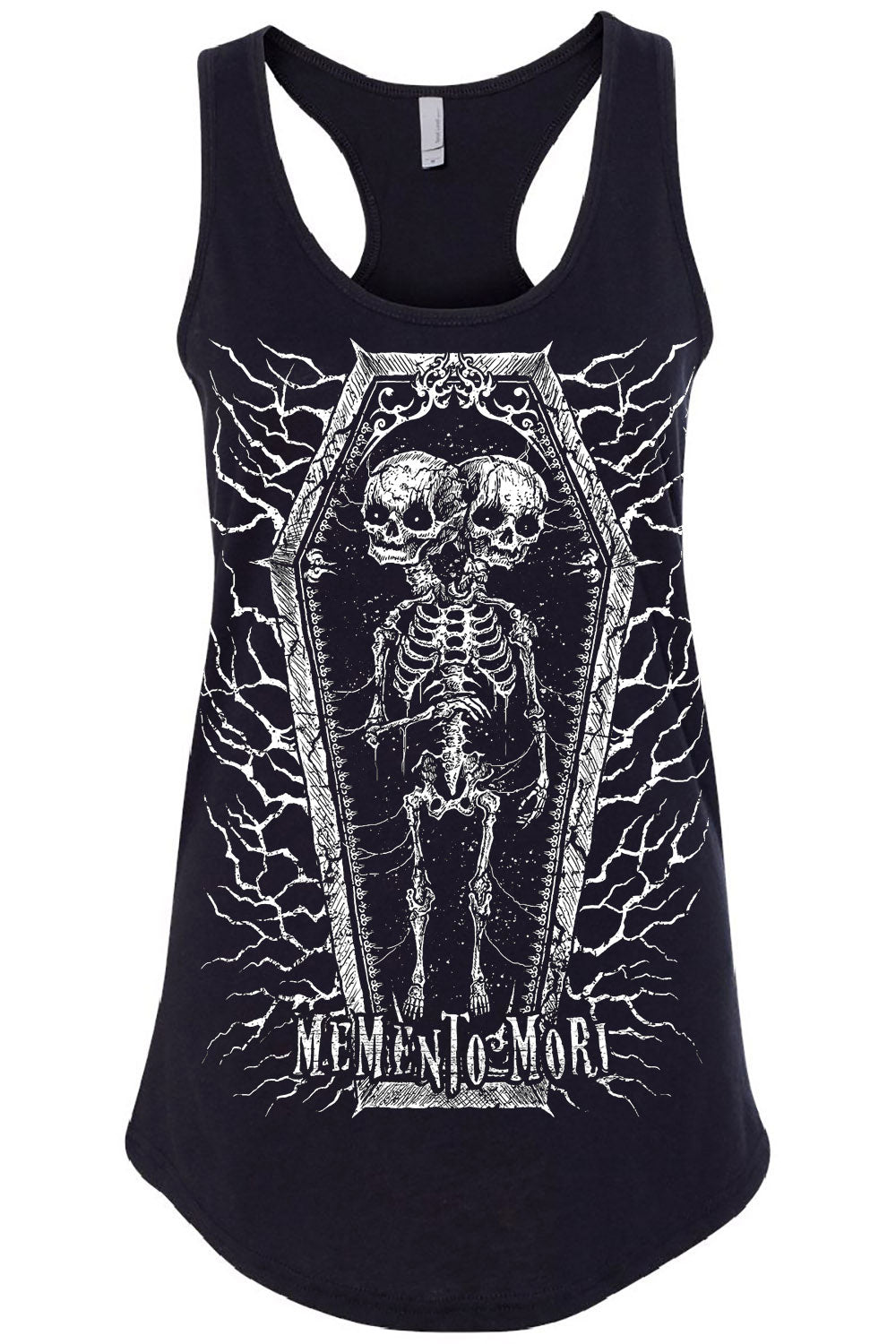 Memento Mori Conjoined Skeleton Twins Tee [Multiple Styles Available]