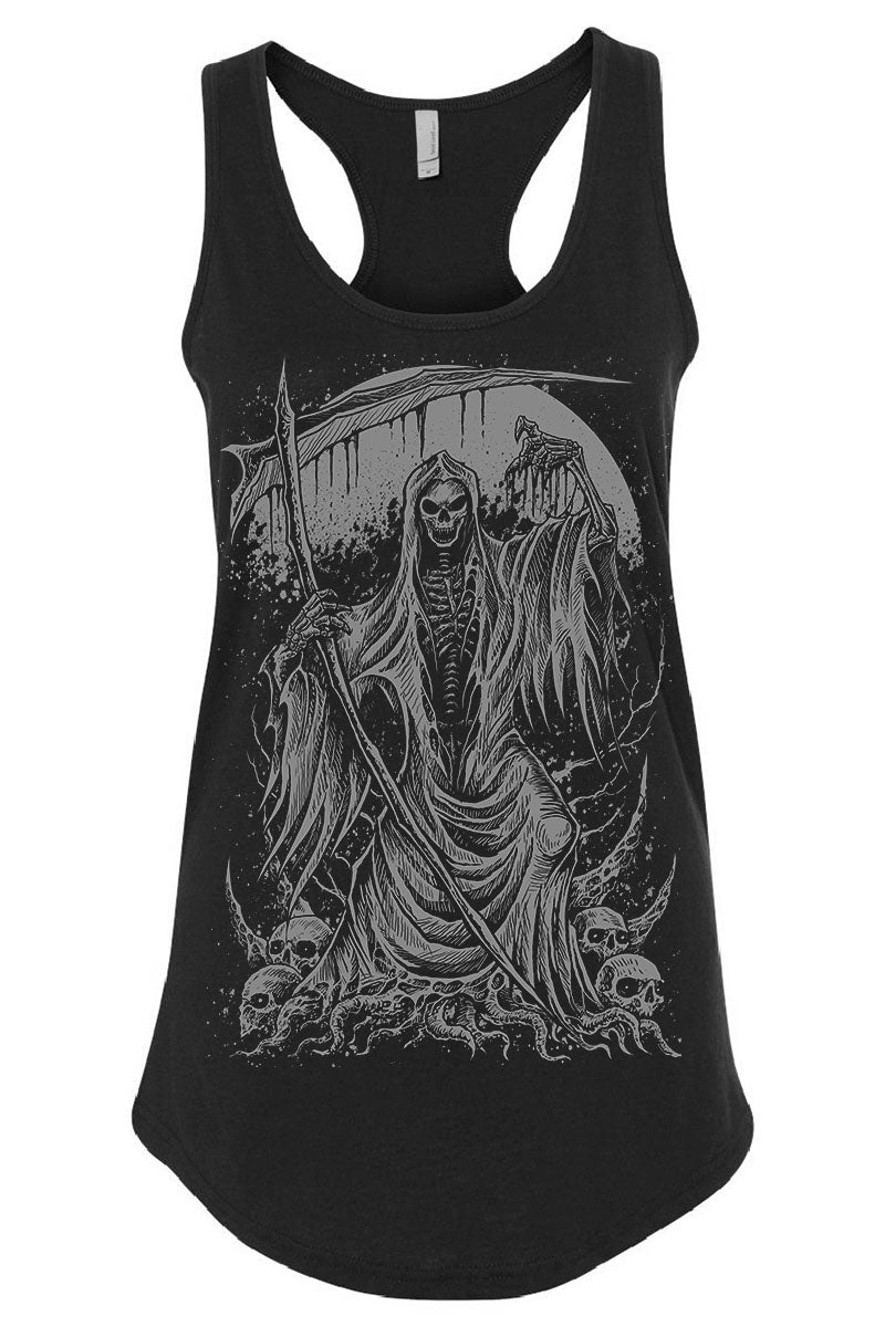 womens grim reaper tank top