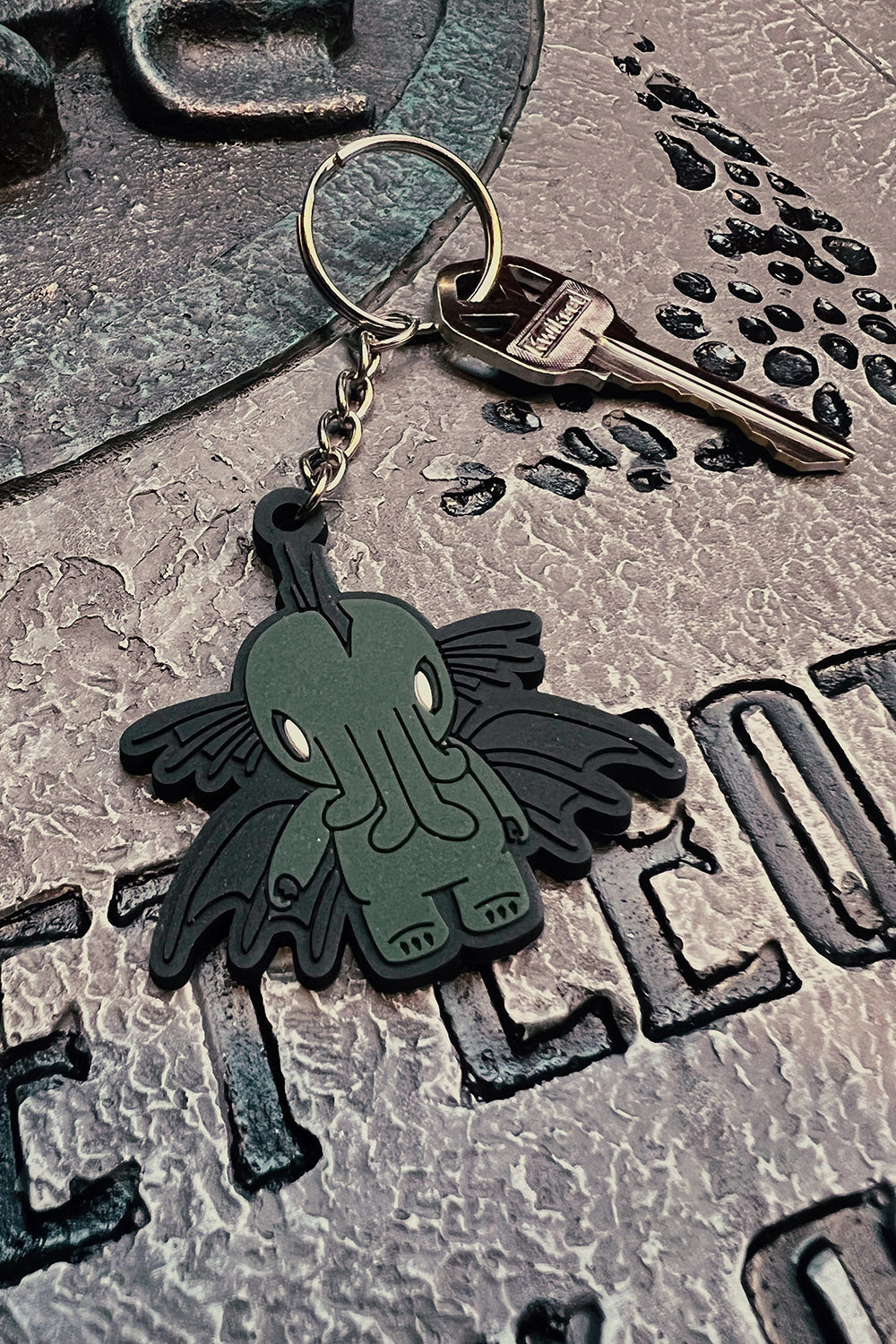 Cthulhu key ring