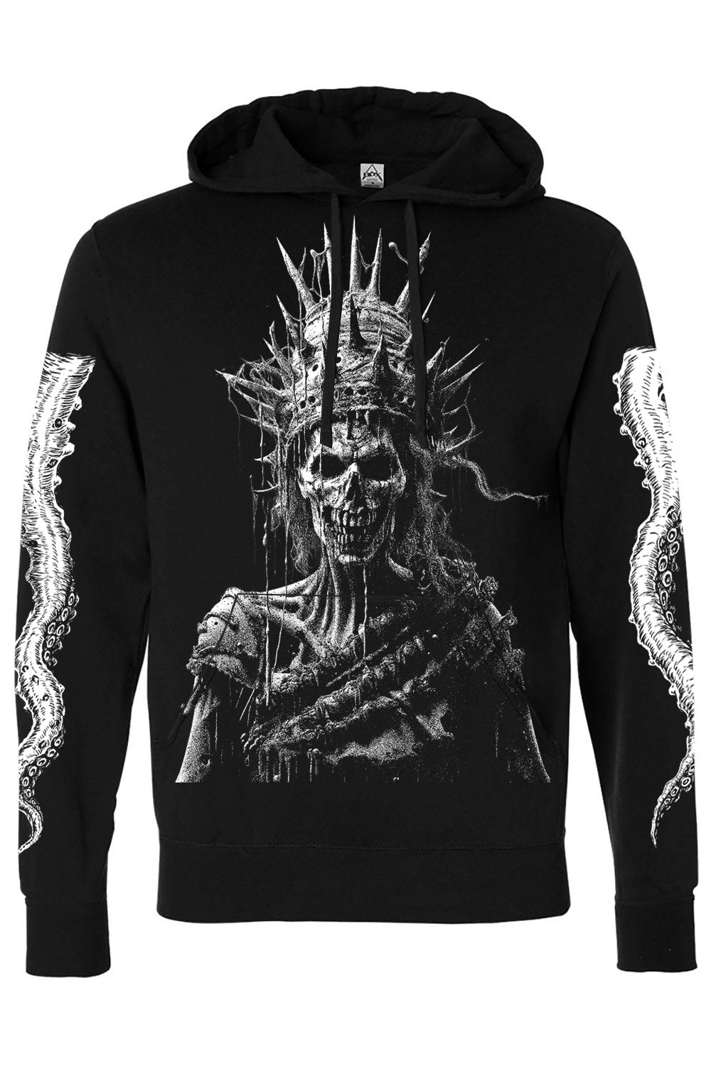 mens street goth hoodie