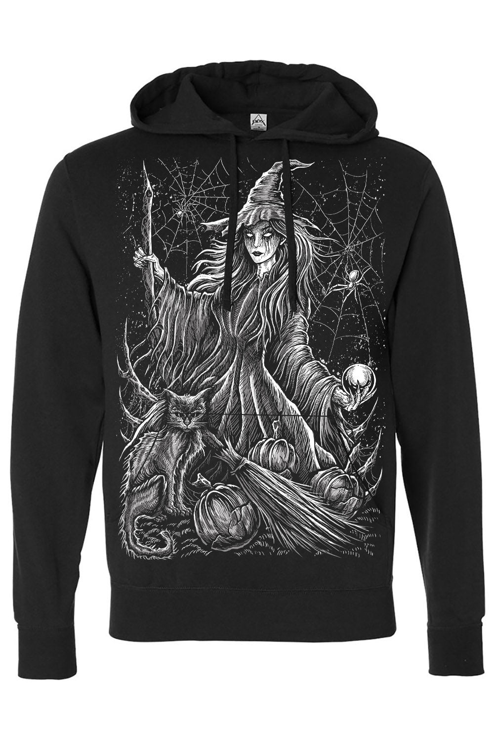 mens halloween witch hoodie