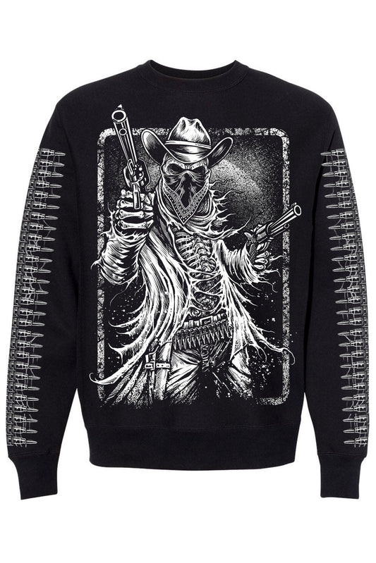 Western Goth Cowboy Sweatshirt