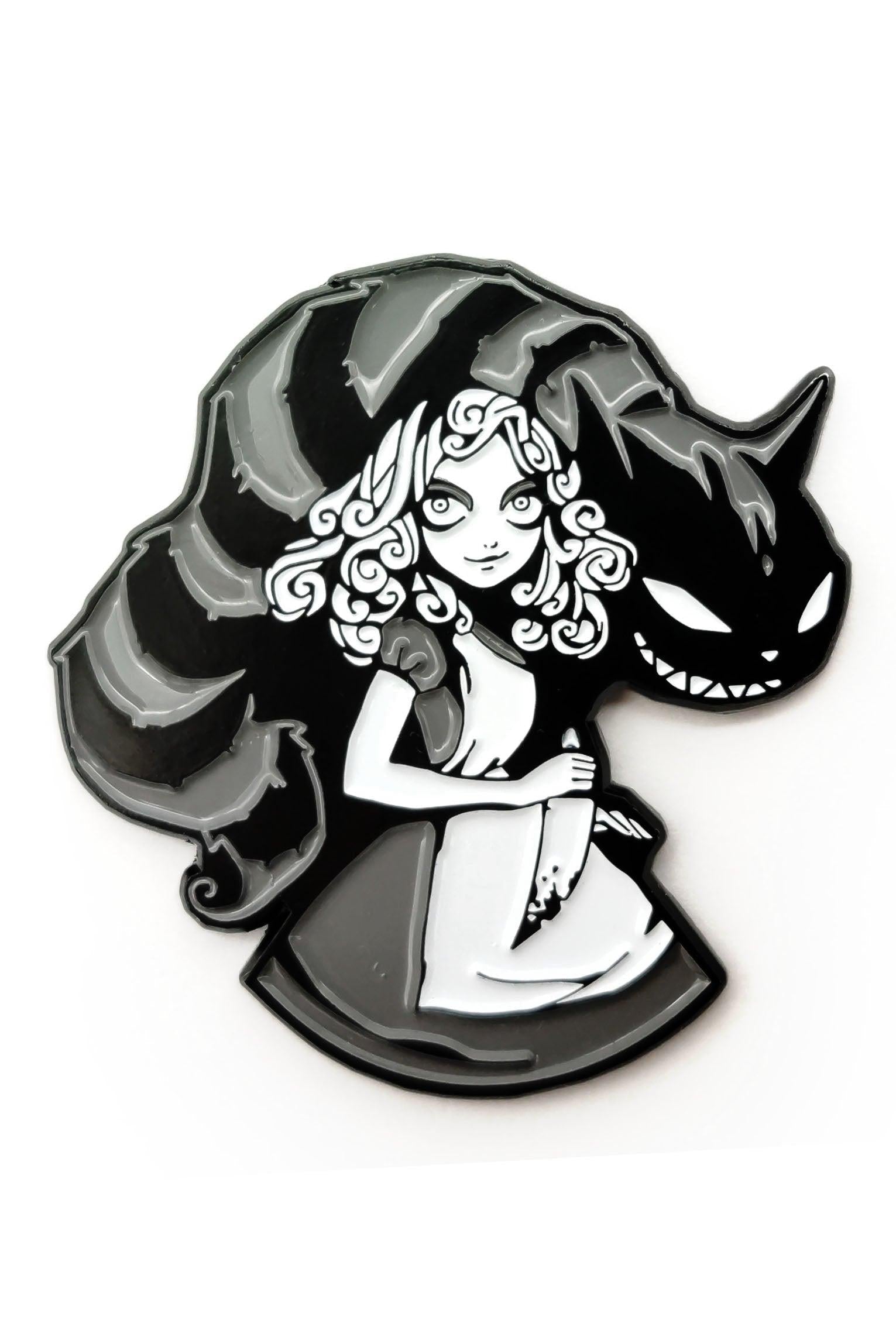 VampireFreaks Alice in Slasherland Enamel Pin - VampireFreaks