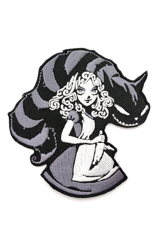 VampireFreaks Alice in Slasherland Embroidered Patch - VampireFreaks