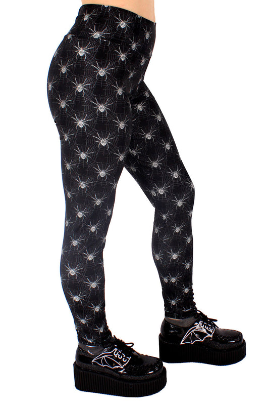 Weeping Widow Spider Leggings