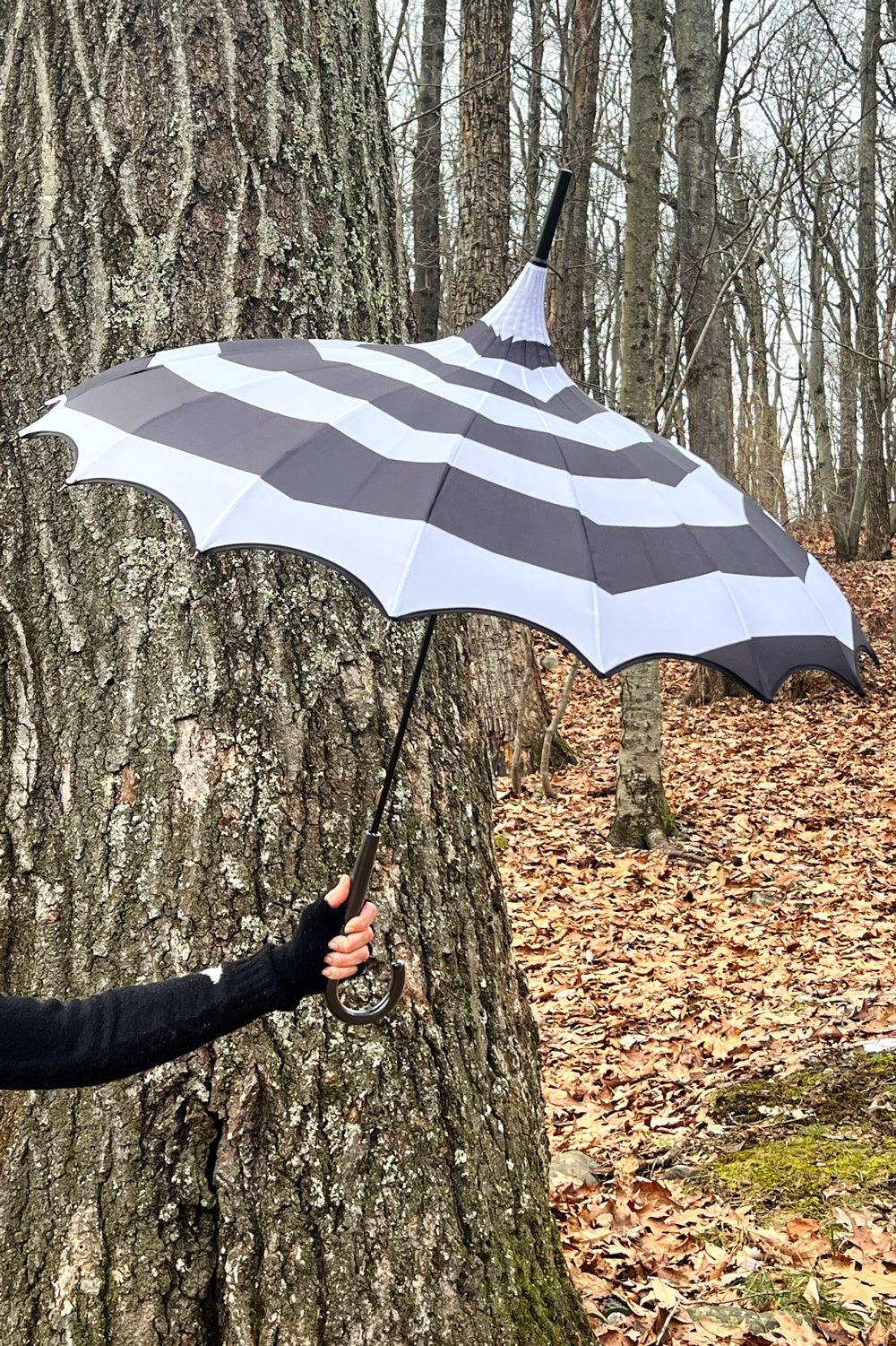 Batwing Pagoda Umbrella [SPOOKY SPIRAL]