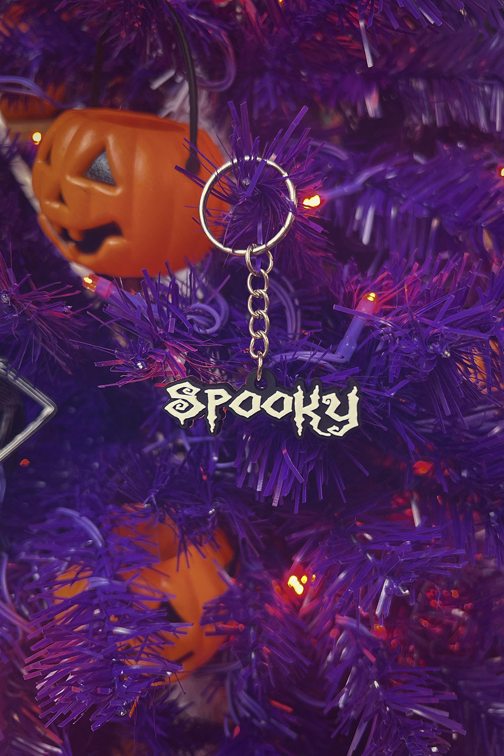 halloween rubber keychain