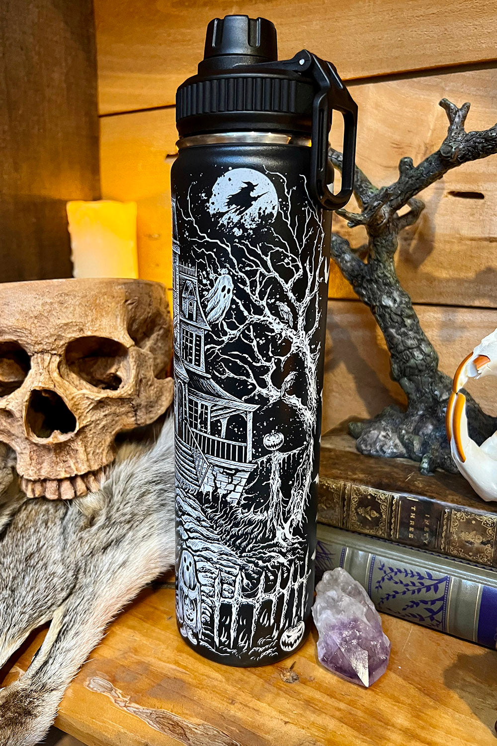 Haunted Mansion 24 Oz Tumbler