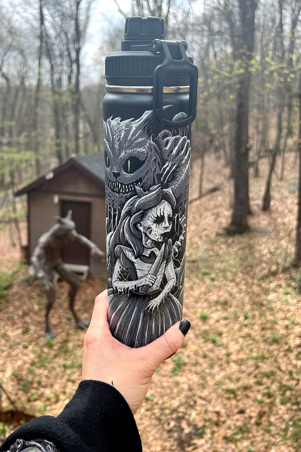 Alice in Murderland 24 Oz Tumbler