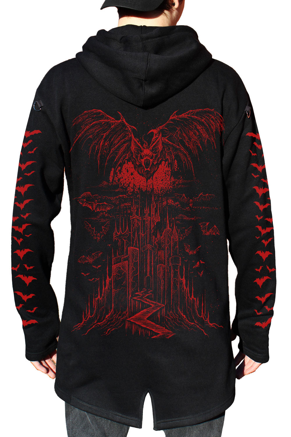 vampire goth hoodie