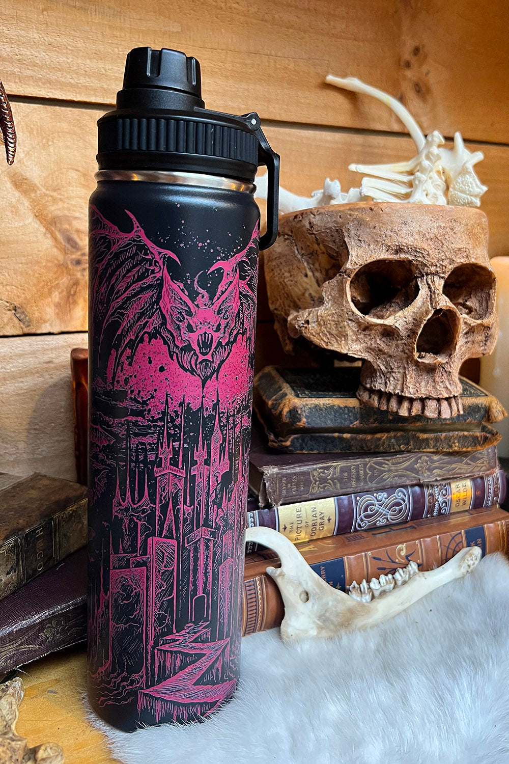 Vampire Castle 24 Oz Tumbler