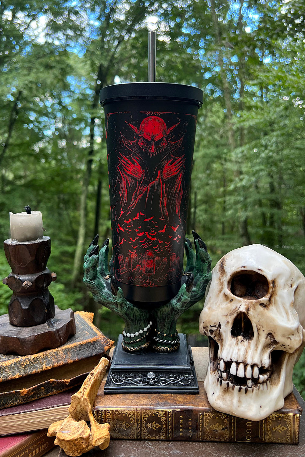 vampire to-go coffee mug