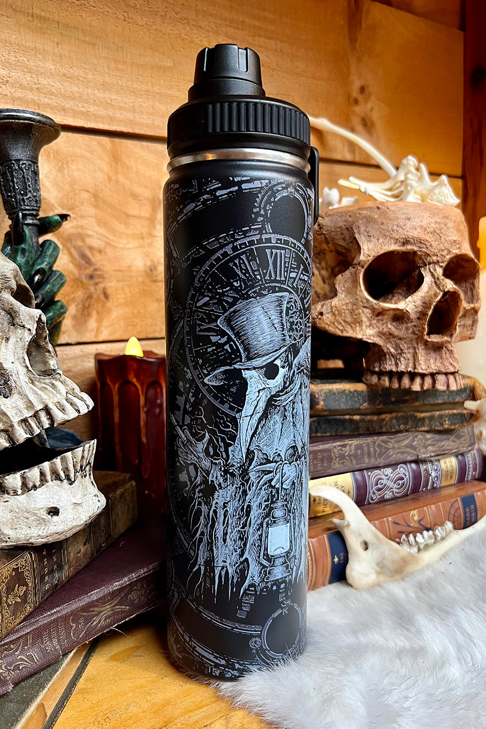 Plague Doctor 24 Oz Tumbler