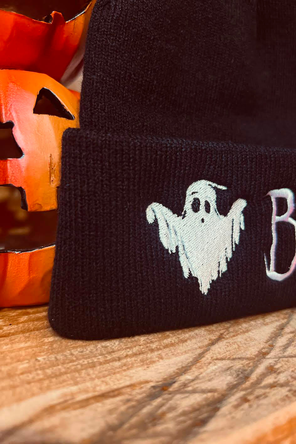 spooky ghost hat for winter