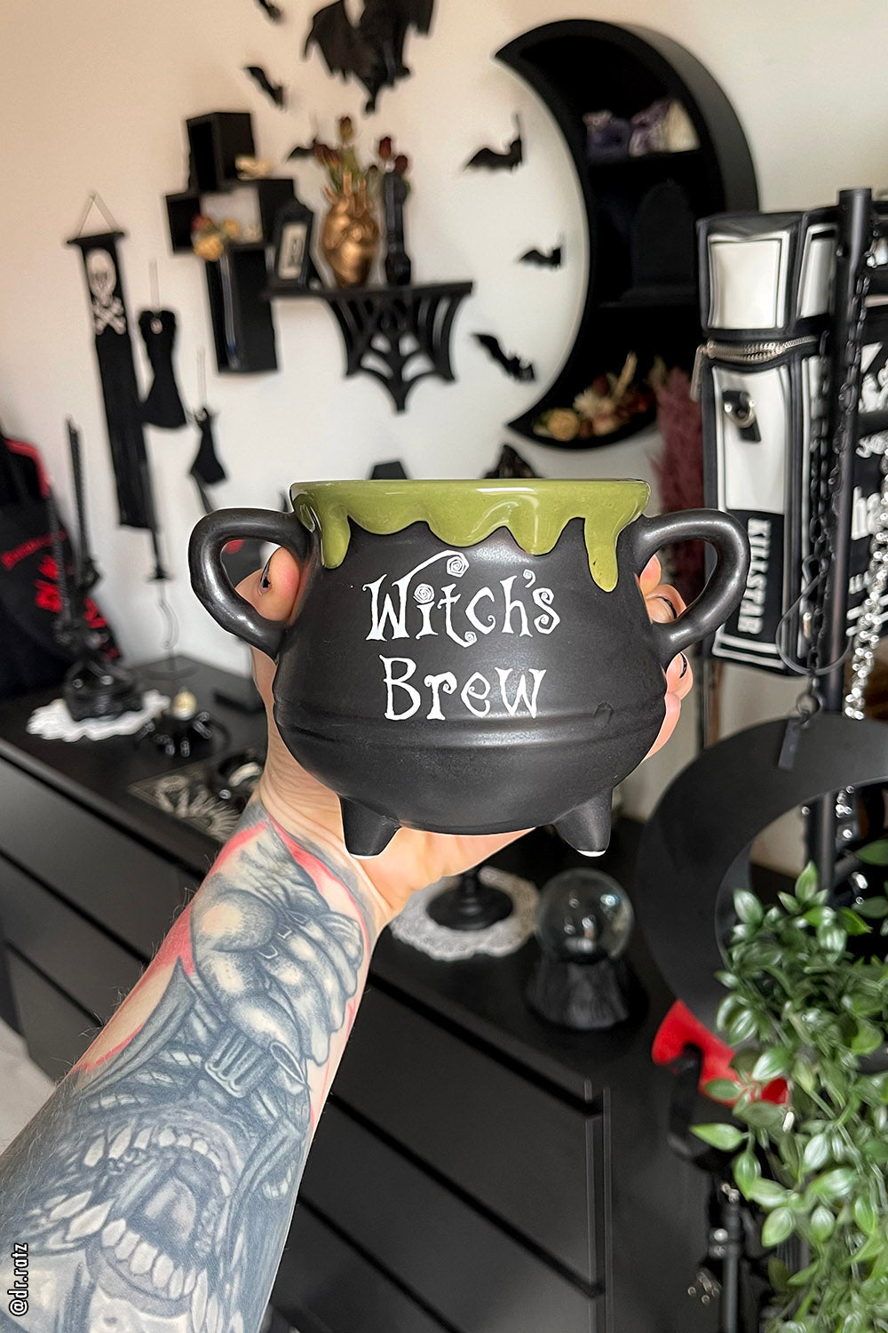 Witch's Brew Oozing Cauldron Mug