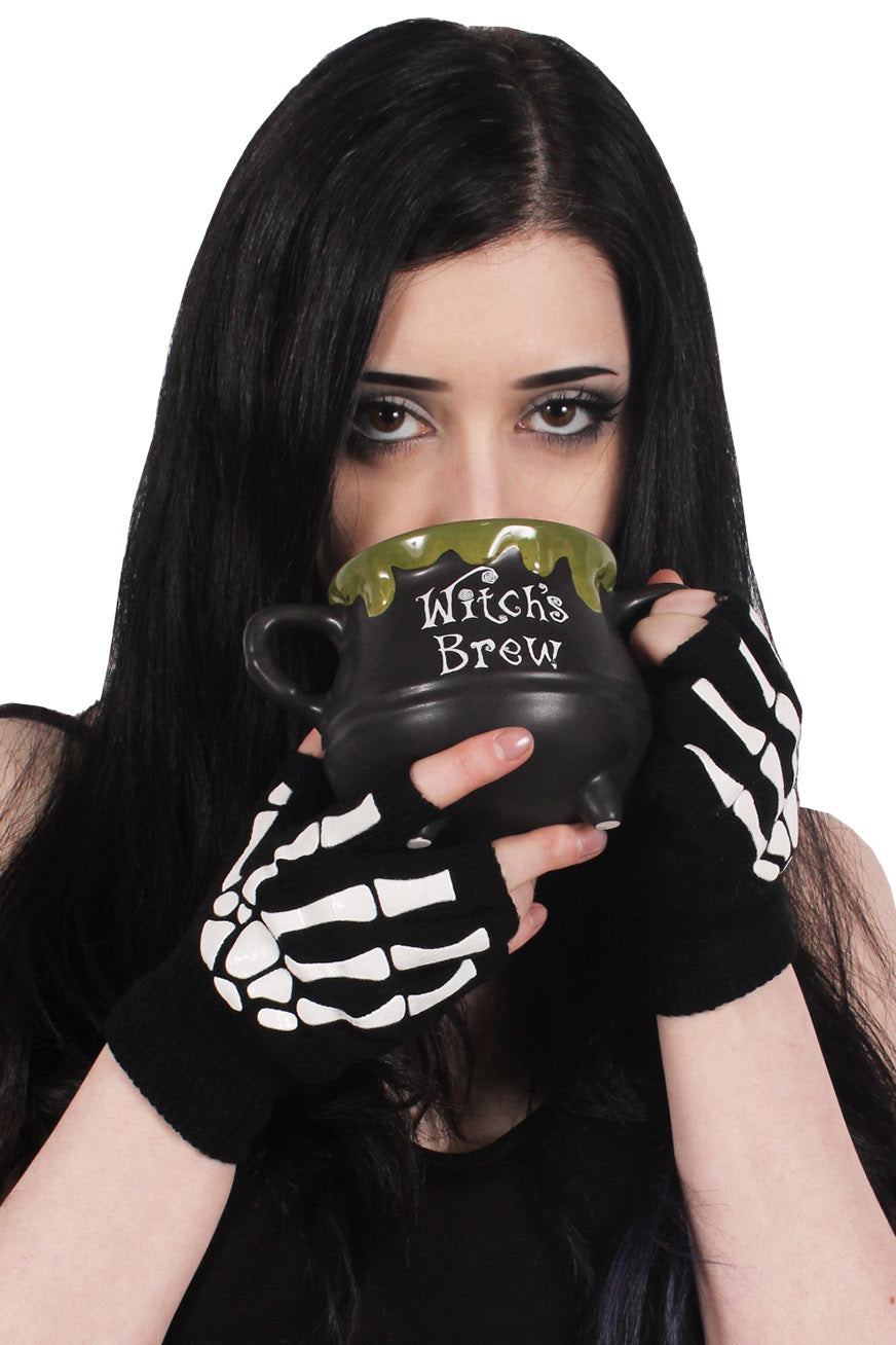 Witch's Brew Oozing Cauldron Mug