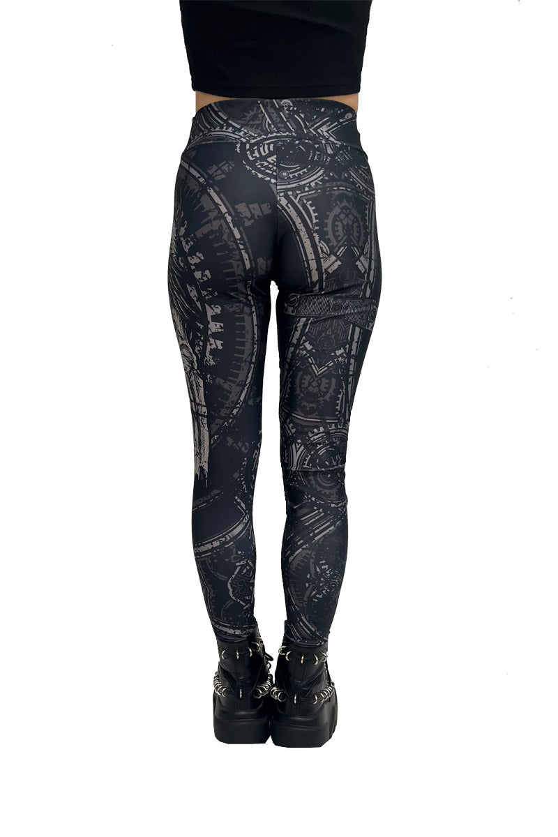 Deathcore Plague Doctor Leggings