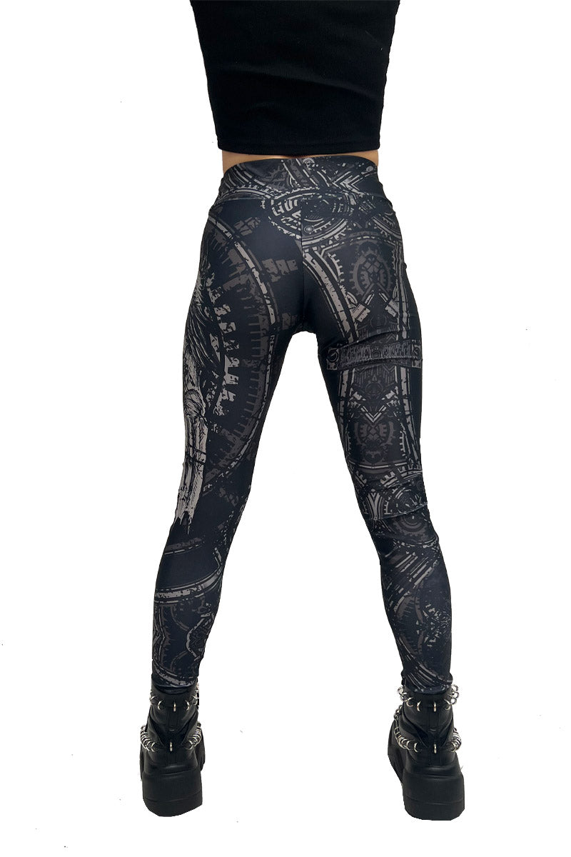 Deathcore Plague Doctor Leggings