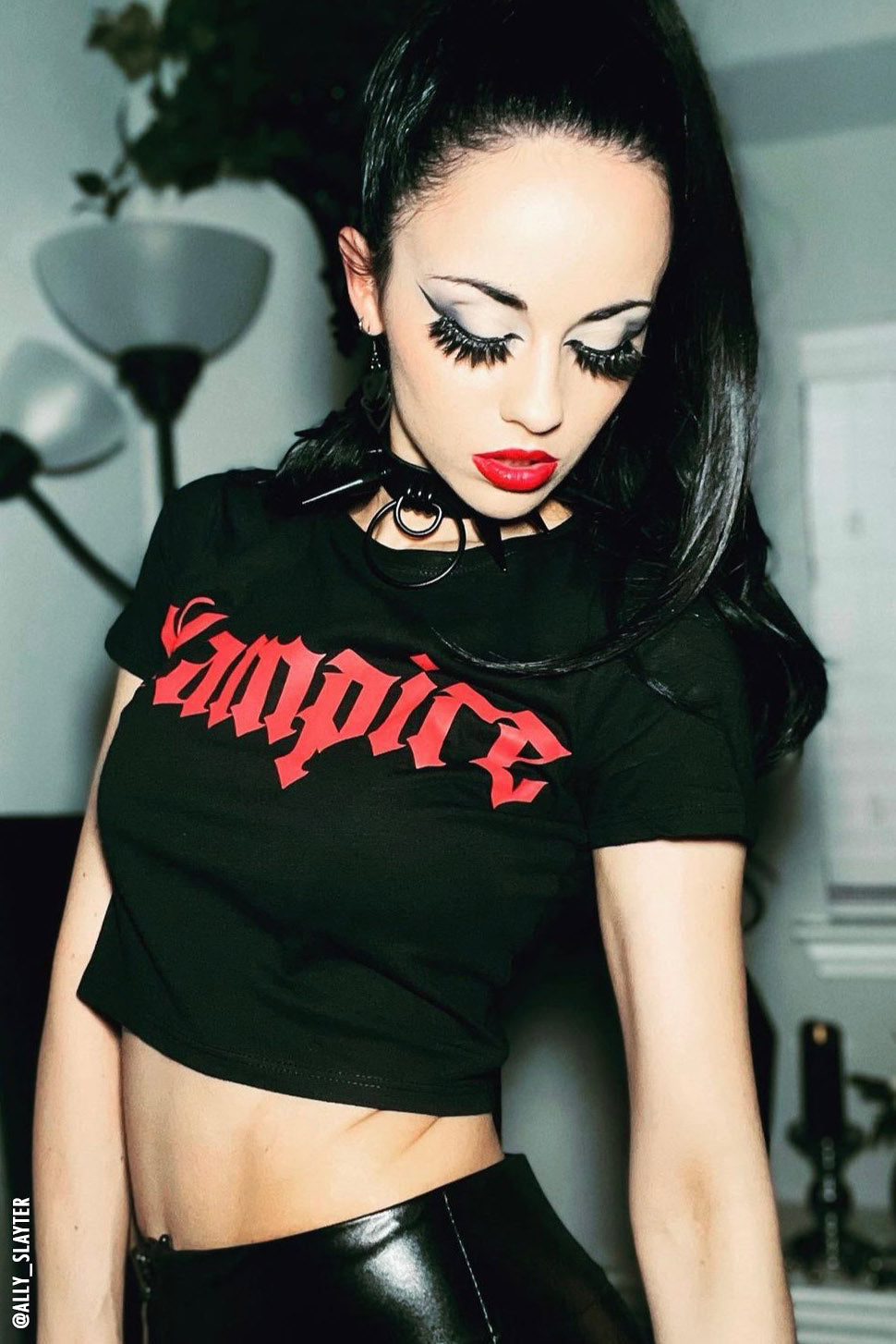 I'm a Vampire Crop Top